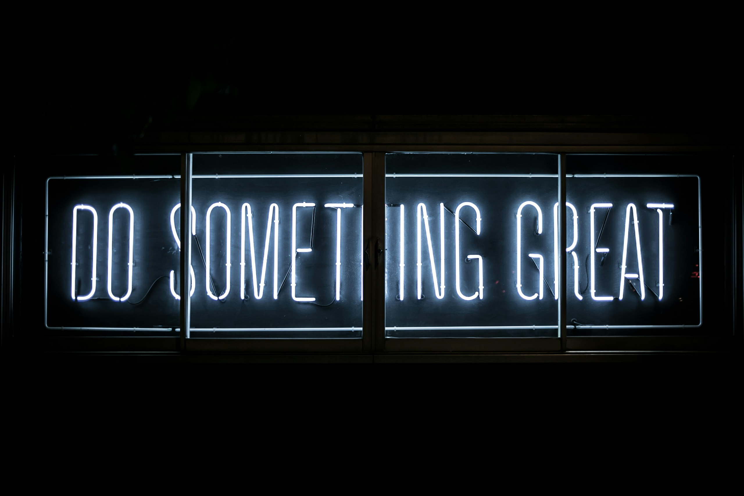 Do something Great

Photo by Clark Tibbs on Unsplash
